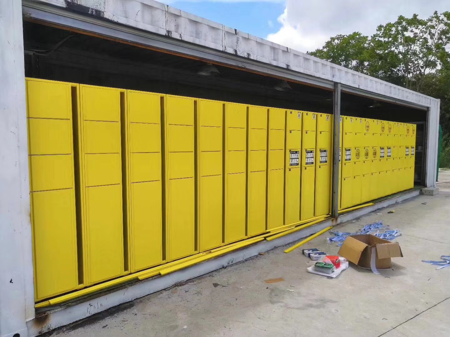 條碼寄存柜03 條碼寄存柜03